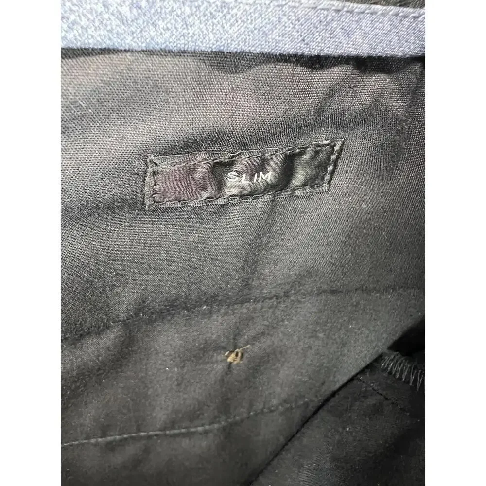 J.Crew Ludlow Slim Wool Blend Small Check Dress Pants 36 32  Classic Trouser NWT